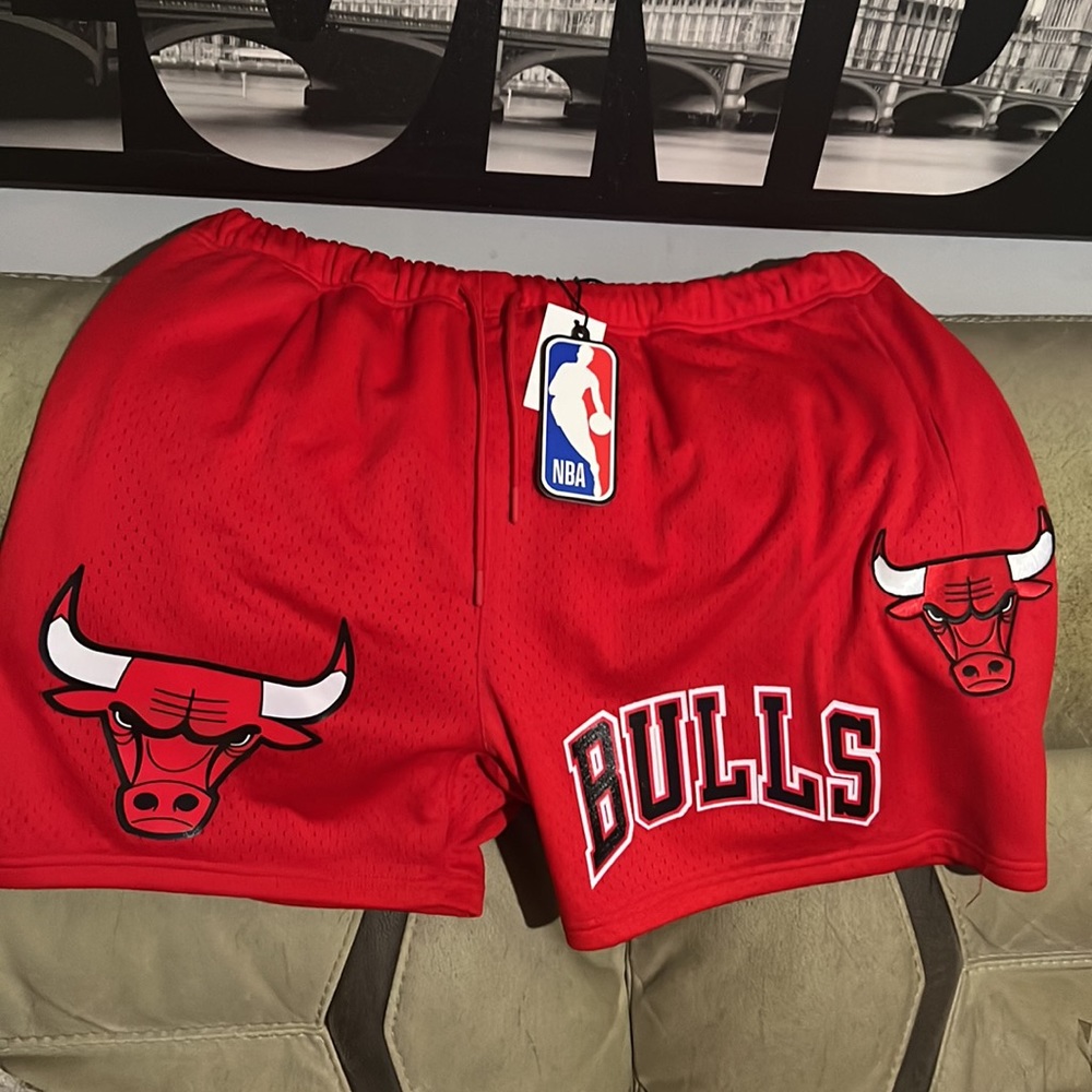 NBA Pro Standard Chicago Bulls Shorts. Brand New 2XL NWT 6X NBA Finals Champions